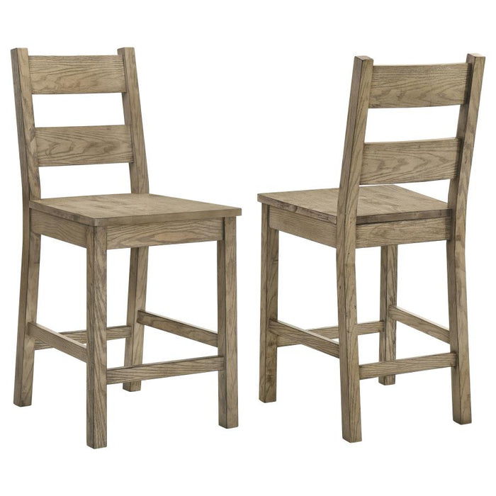 Cardova Counter Height Dining Chair (Set of 2) Vineyard Oak