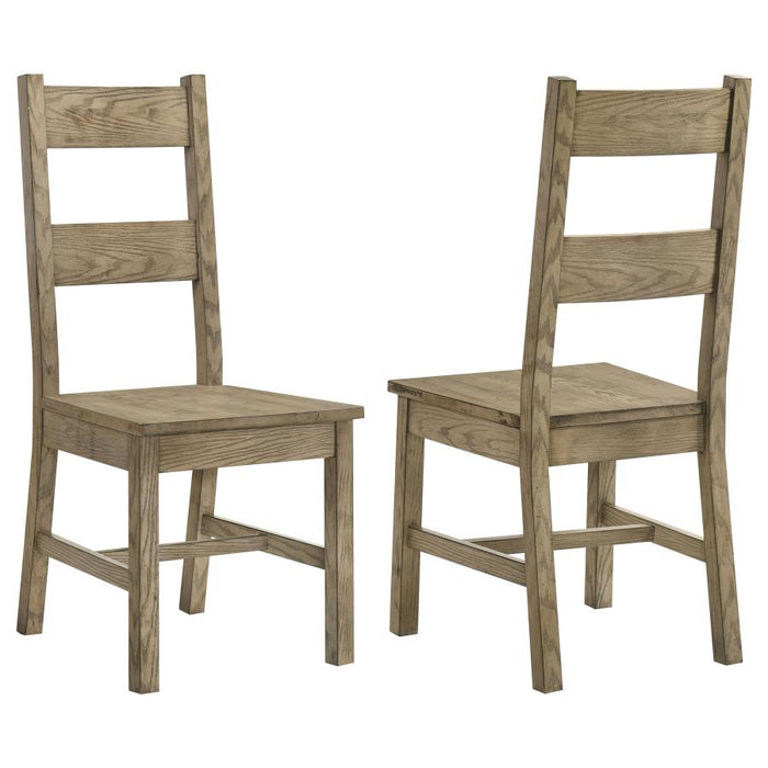 Cardova Solid Wood Dining Side Chair (Set of 2) Vineyard Oak