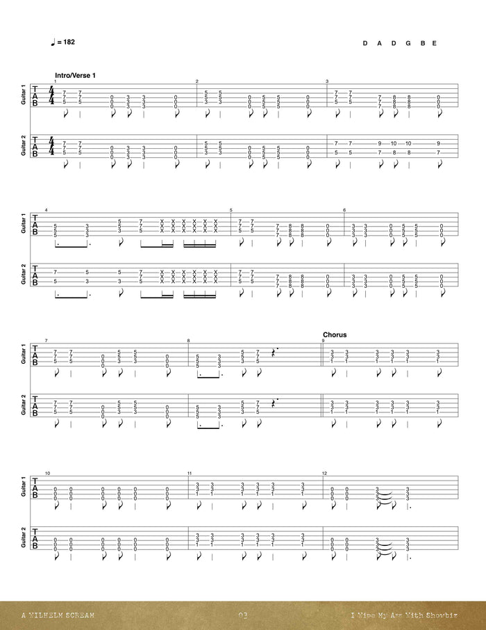 Printed Guitar Book, Digital Guitar Book