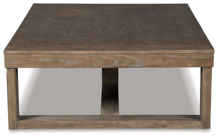 Cariton - Rectangular Cocktail Table - Gray - view 2