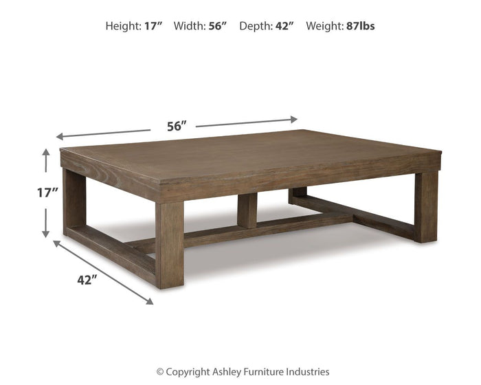 Cariton - Rectangular Cocktail Table - Gray - view 5
