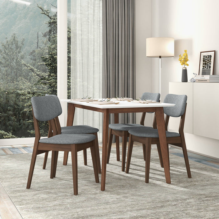 Carlos - Solid Back Side Chair (Set of 2)