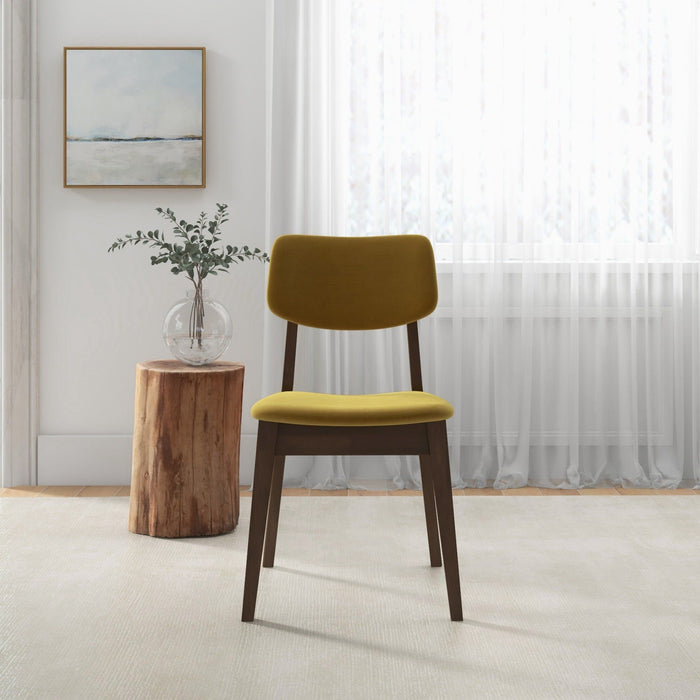 Carlos - Solid Back Side Chair (Set of 2) - view 6
