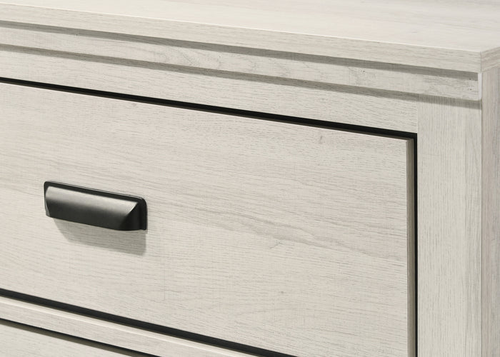Carter Night Stand White