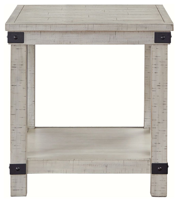 Carynhurst - Whitewash - Rectangular End Table by Signature Design by Ashley® | Bel Furniture