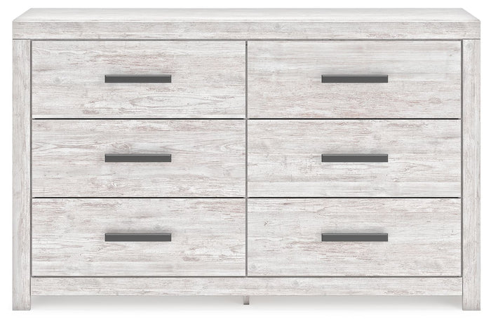 Cayboni - Whitewash - Six Drawer Dresser by Signature Design by Ashley® | Bel Furniture