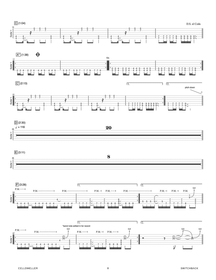 Printed Guitar Book, Digital Guitar Book