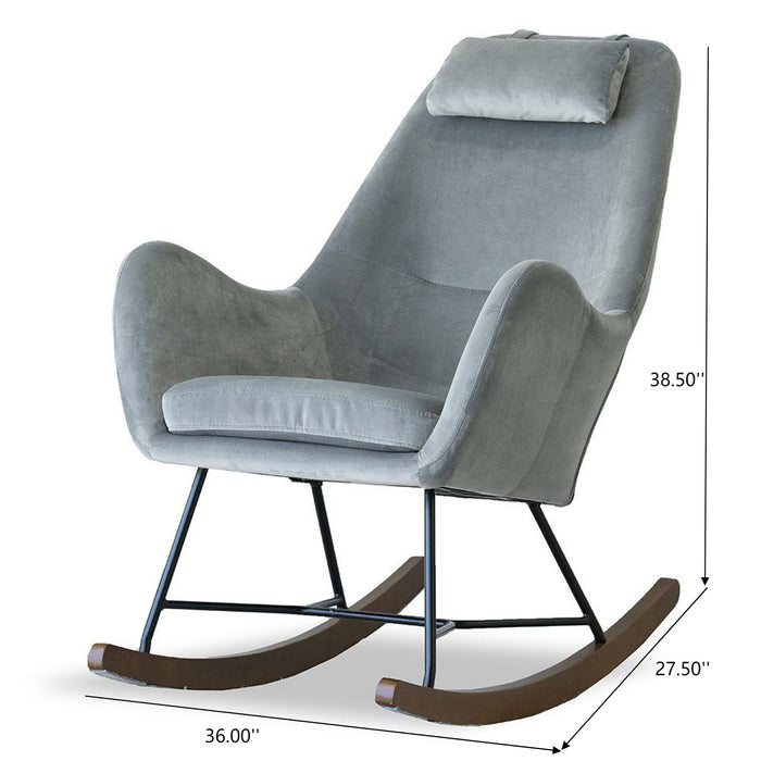 Chel - Mid-Century Modern Rocking Chair - view 6