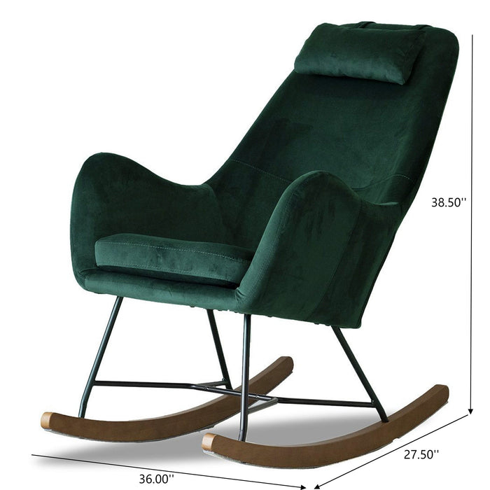 Chel - Mid-Century Modern Rocking Chair - view 8