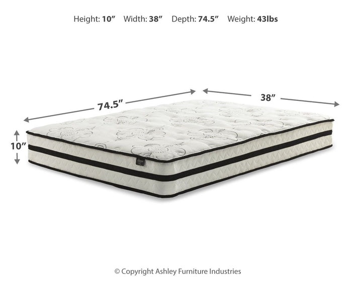 Chime 10 Inch Hybrid - Medium Hybrid Mattress - view 4