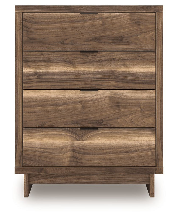 Chirason - Brown - Four Drawer Chest by Signature Design by Ashley® | Bel Furniture