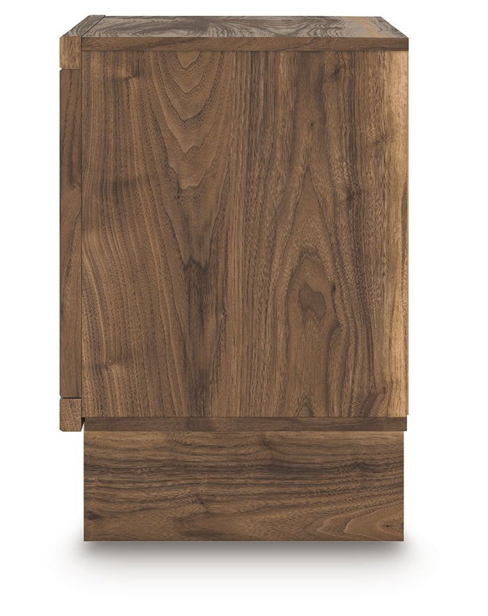 Chirason - Brown - Two Drawer Night Stand by Signature Design by Ashley® | Bel Furniture