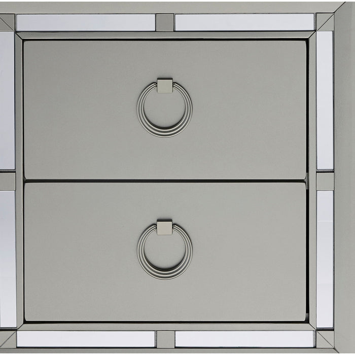 Chloe - Nightstand - Gemstone Silver - view 4