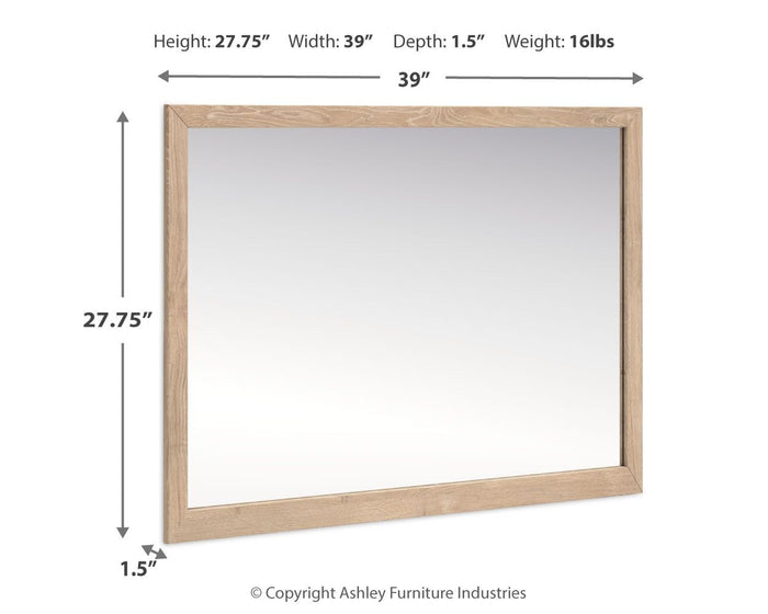 Cielden - Tan - Bedroom Mirror by Signature Design by Ashley® | Bel Furniture