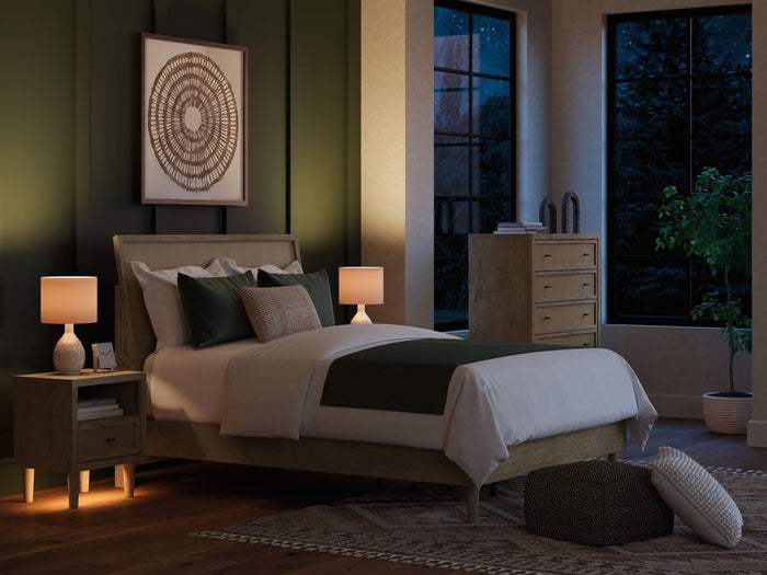Cielden - Two-Tone - One Drawer Night Stand by Signature Design by Ashley® | Bel Furniture