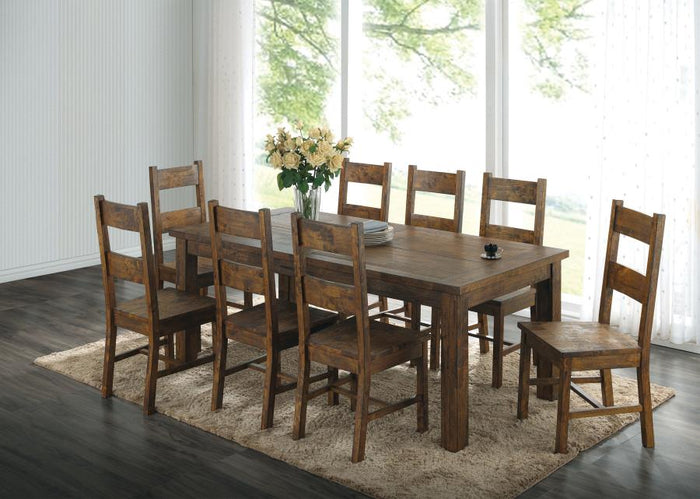 Coleman - Dining Side Chair (Set of 2) - Rustic Golden Brown