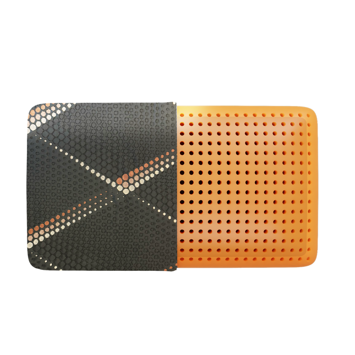 Copper Ice Ventilated Latex Cooling Pillow Regular Loft
