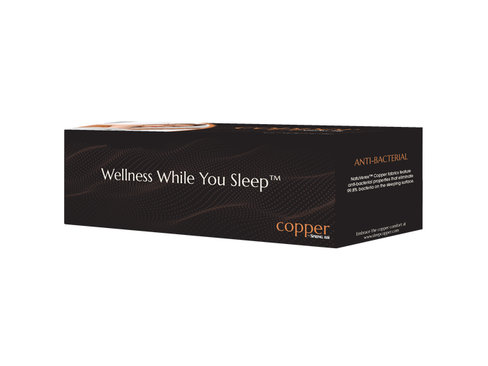Copper Back Supporter Ventilated Memory Foam Pillow – Regular Loft