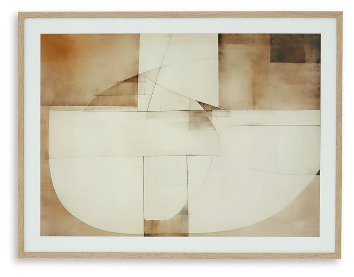 Corlain - Brown / Tan / White - Wall Art by Signature Design by Ashley® | Bel Furniture