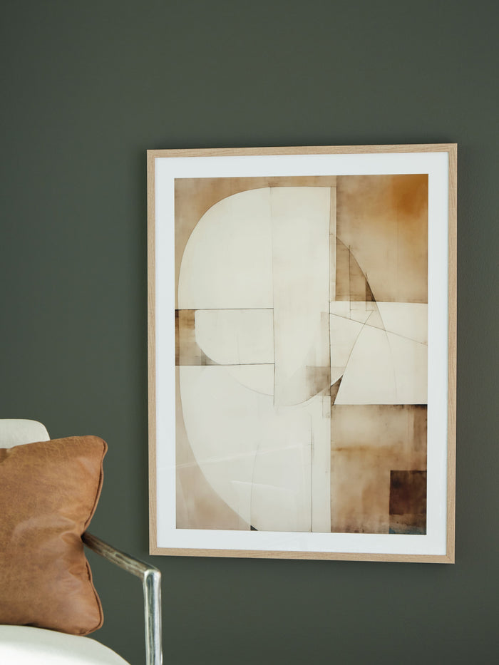 Corlain - Brown / Tan / White - Wall Art by Signature Design by Ashley® | Bel Furniture