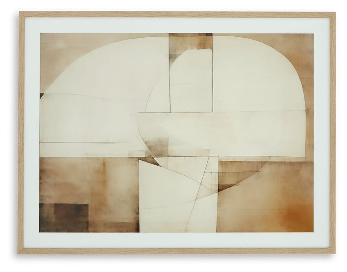 Corlain - Brown / Tan / White - Wall Art by Signature Design by Ashley® | Bel Furniture