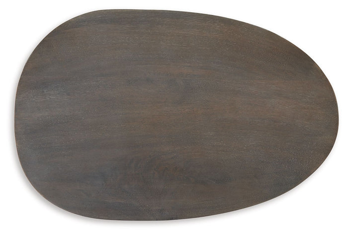 Cormmet - Brown / Black - Accent Table by Signature Design by Ashley® | Bel Furniture