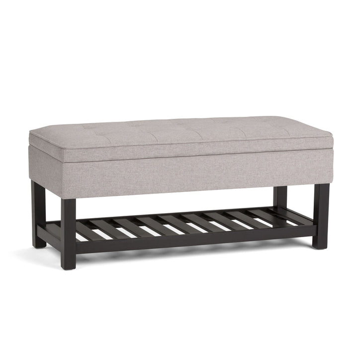 Cosmopolitan - Storage Ottoman Bench With Open Bottom - view 7