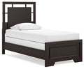 Covetown - Panel Bed Dark Brown by Signature Design by Ashley® | Bel Furniture