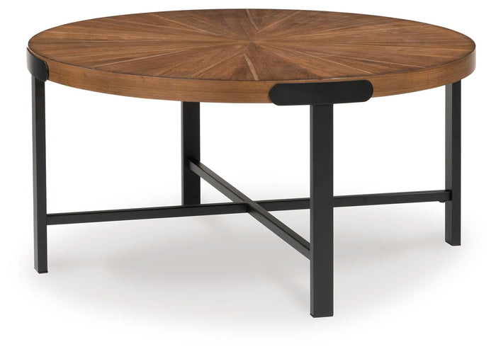 Crosstrail - Occasional Table Set (Set of 3) - Brown - view 5