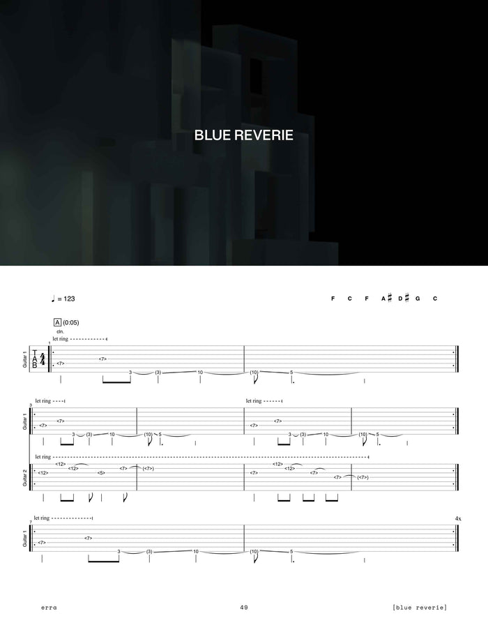 Printed Guitar Book, Digital Guitar Book