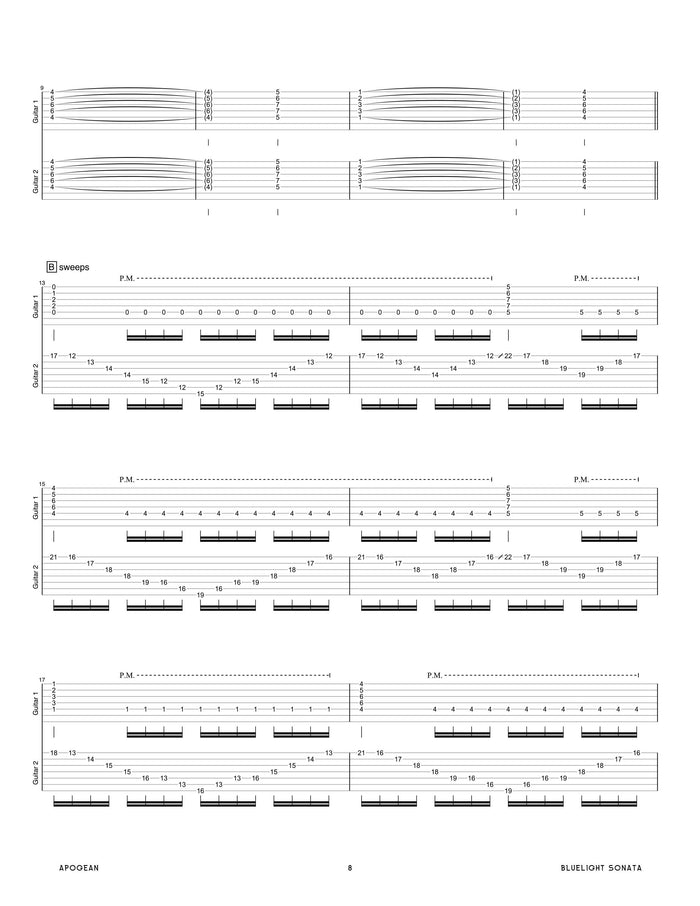 Printed Guitar Book, Digital Guitar Book