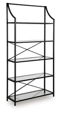 Dakerwell - Antique Black - Bookcase by Signature Design by Ashley® | Bel Furniture