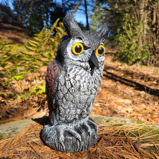 Dalen Baby Scarecrow Owl Great Horned Owlet Decoy
