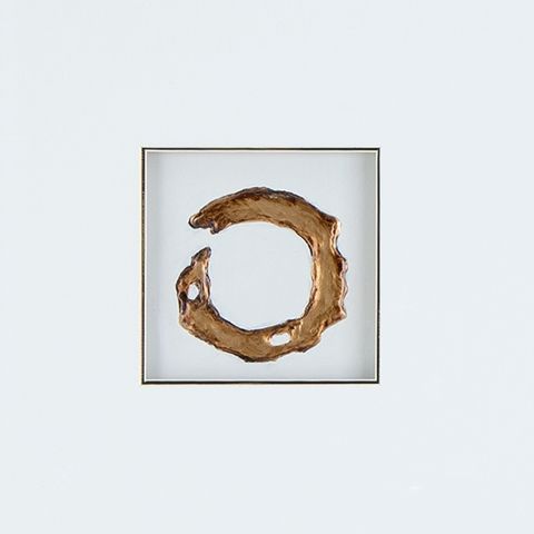 Dallbourne - Wall Art Set (Set of 4) - White / Gold Finish - view 5