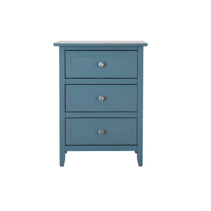Daniel - 3 Drawer Nightstand - view 3