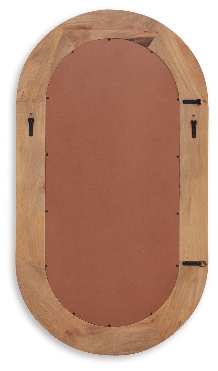 Daverly - Brown - Accent Mirror by Signature Design by Ashley® | Bel Furniture