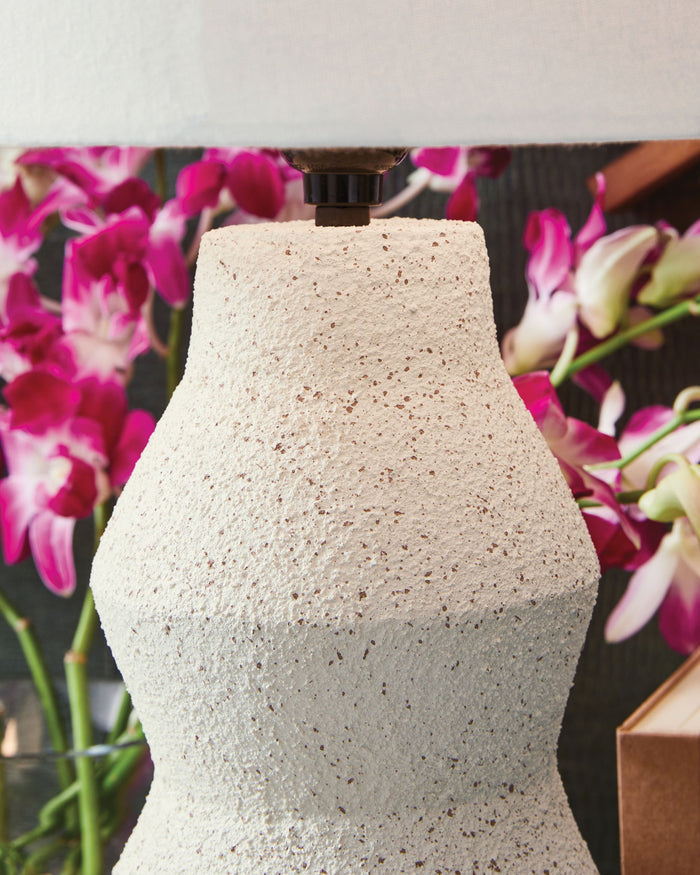 Dawthorne - Paper Table Lamp - Cream - view 4