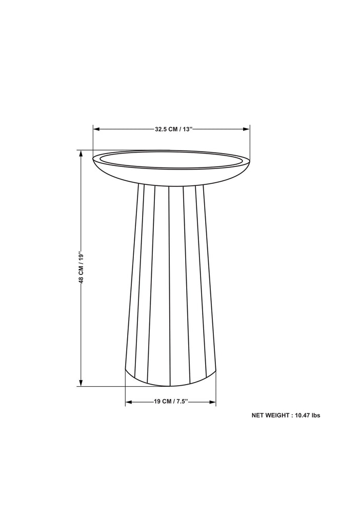 Dayton - Handcrafted Wooden Accent Table - view 10