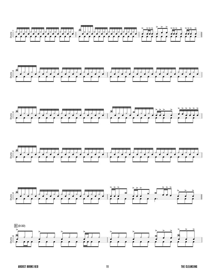 Printed SIGNED Drum Book, Digital Drum Book