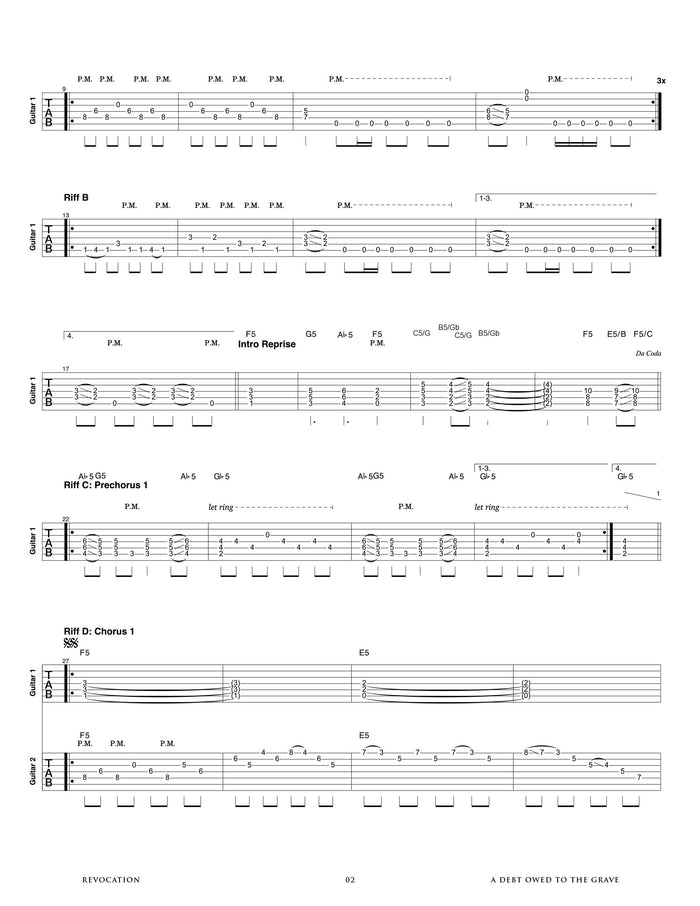 Printed Guitar Book, Digital Guitar Book