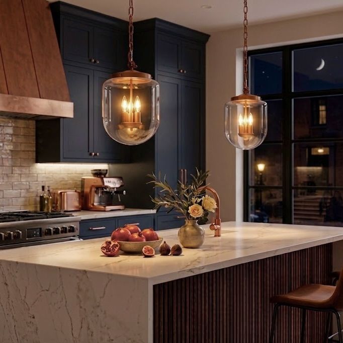 Delphi Pendant Lamp Transparent