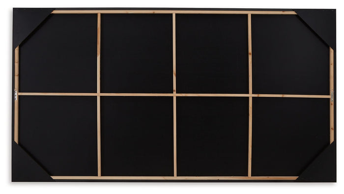 Delstone - Black / White - Wall Art by Signature Design by Ashley® | Bel Furniture