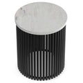 Demy - Handcrafted Metal Accent Table - view 4