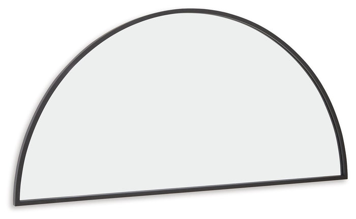 Denlow - Black - Accent Mirror by Signature Design by Ashley® | Bel Furniture