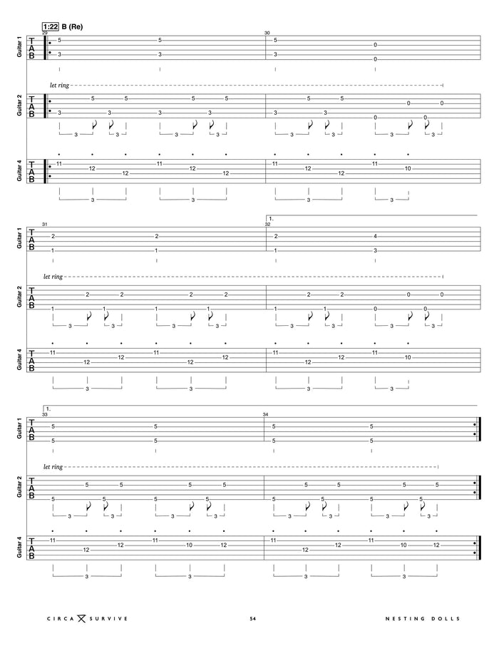 Printed Guitar Book, Digital Guitar Book