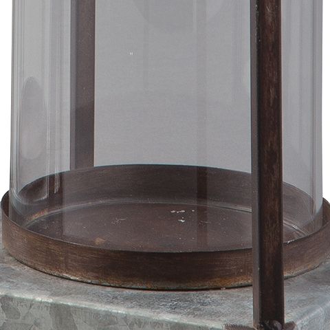 Diedrick - Gray / Black - Lantern Set (Set of 2) by Signature Design by Ashley® | Bel Furniture