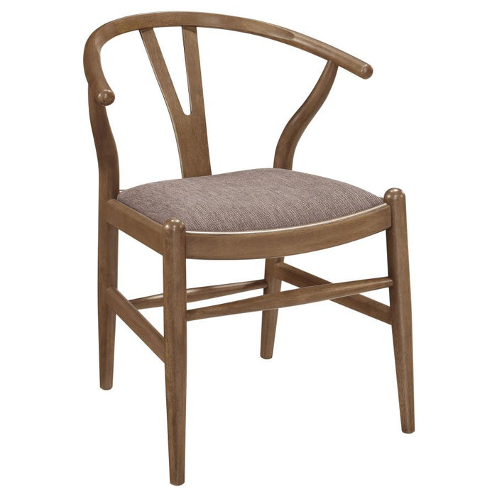 Dinah - Wood Wishbone Dining Side Chair (Set of 2) - Walnut