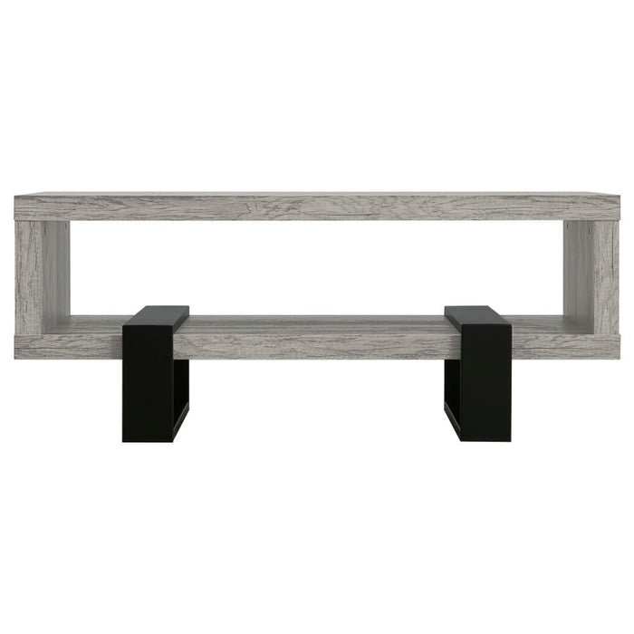 Dinard - Engineered Wood Coffee Table - Gray Driftwood