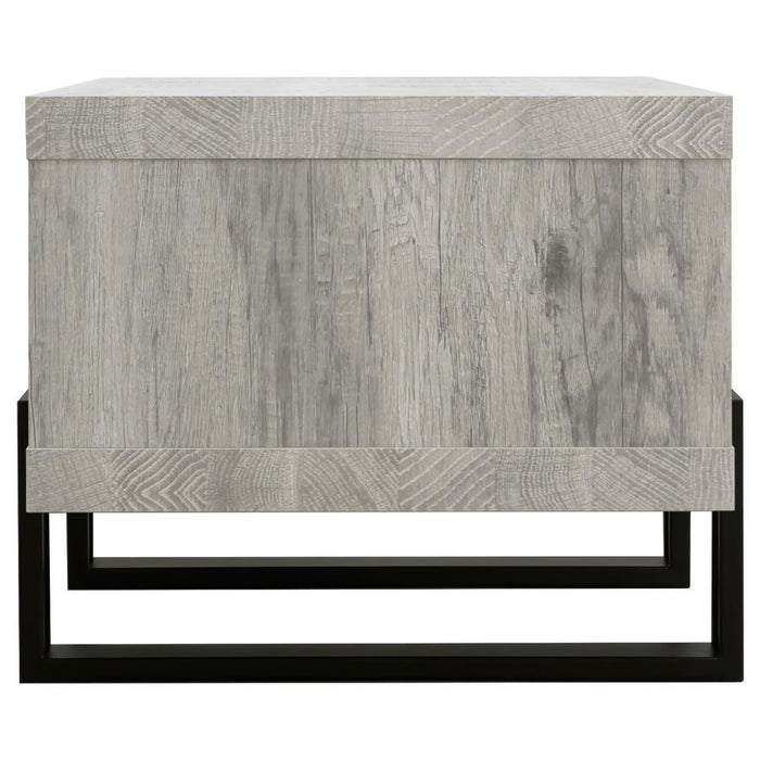 Dinard - Engineered Wood Coffee Table - Gray Driftwood