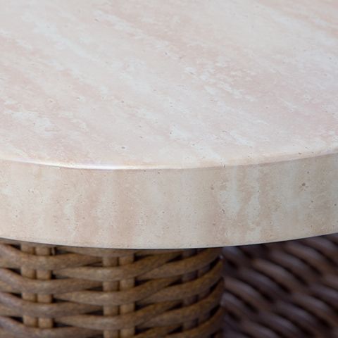 Dolan Creek - Square End Table - Beige / Brown - view 2